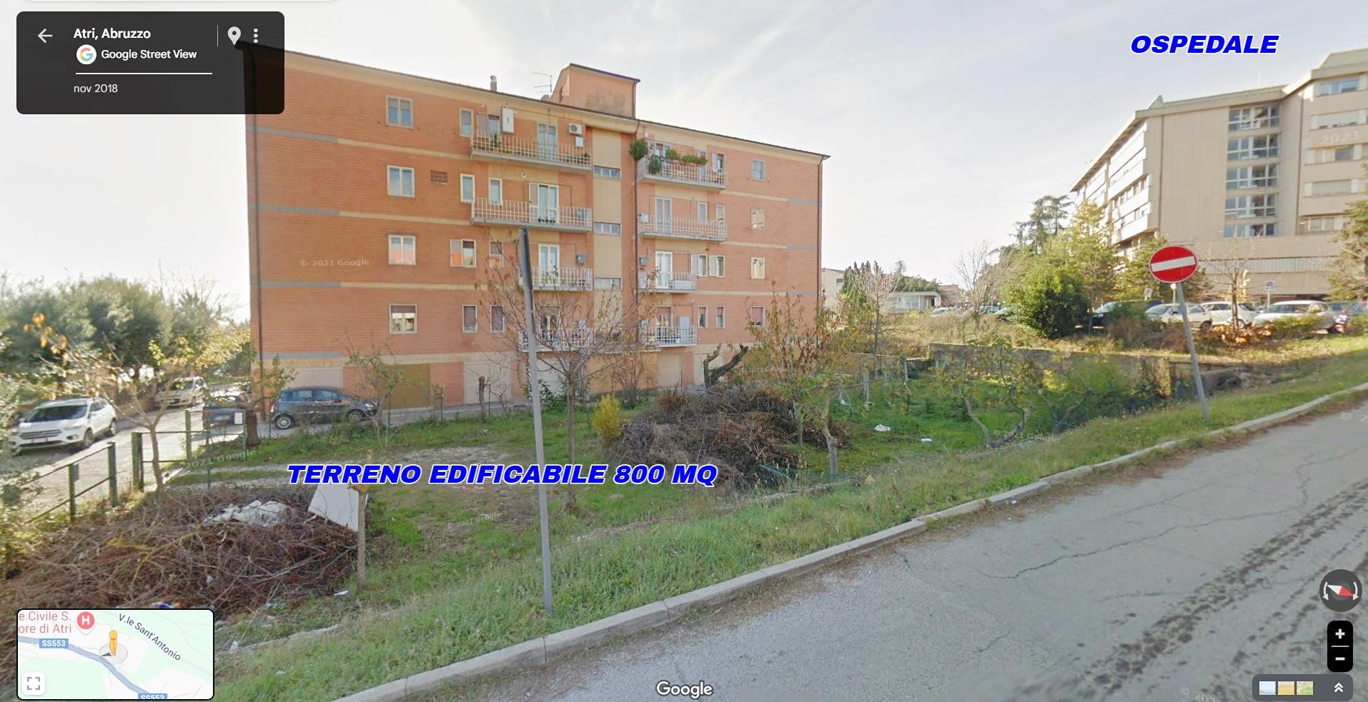 UNICO TERRENO EDIFICABILE FRONTE OSPEDALE